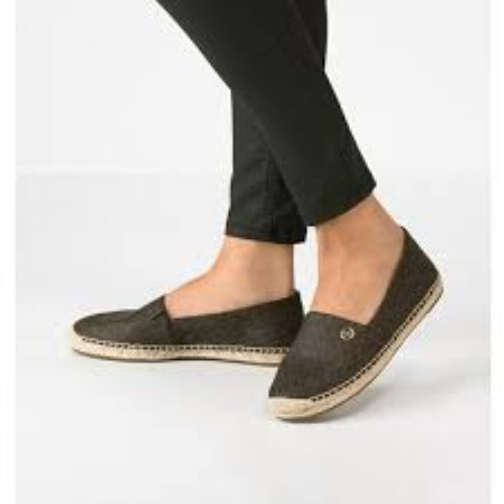 Michael Kors Kendrick Slip-on Espadrille Flats Mesh Perforated Shoes Size 6